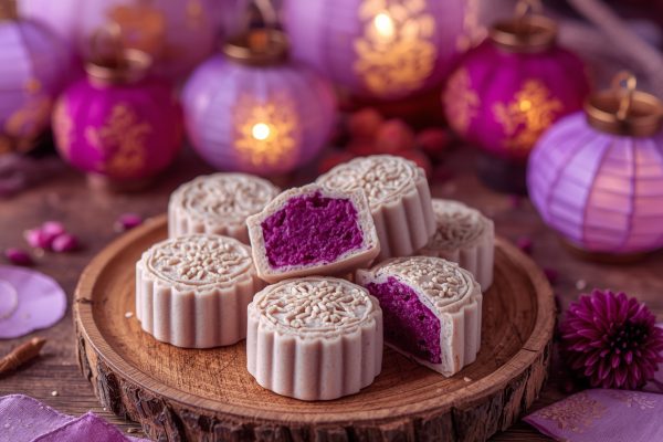 bánh trung thu mochi khoai môn