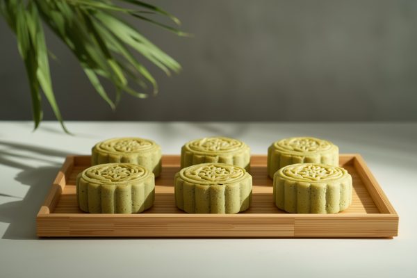 bánh trung thu nhân đậu xanh hạt sen matcha mới lạ