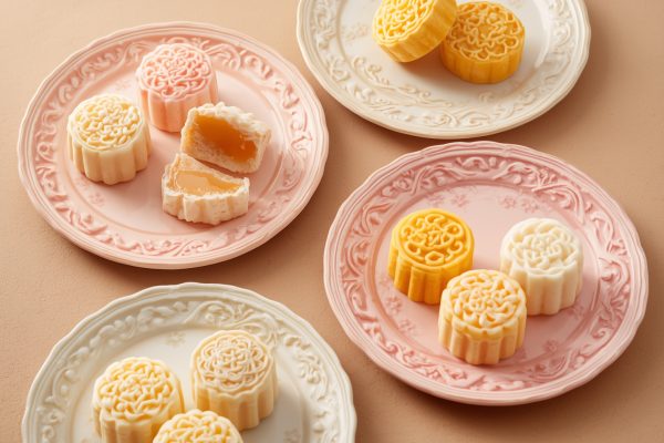 biến tấu bánh trung thu mochi khoai môn
