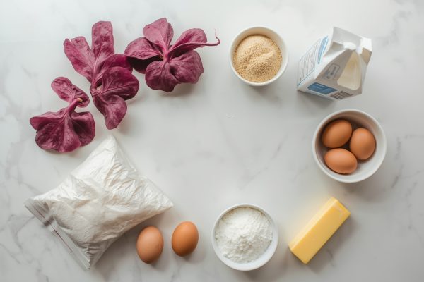 nguyên liệu làm bánh trung thu mochi khoai môn
