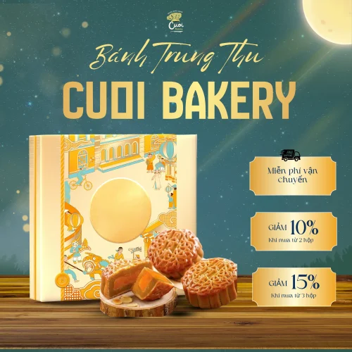 Bánh Trung Thu Nướng Nhân Sầu Riêng