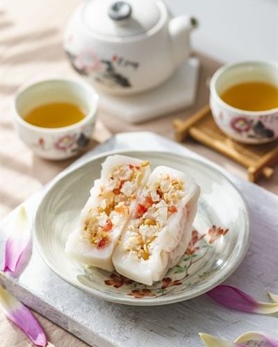 bánh dẻo làm bằng bột gì đặc điểm bột nếp