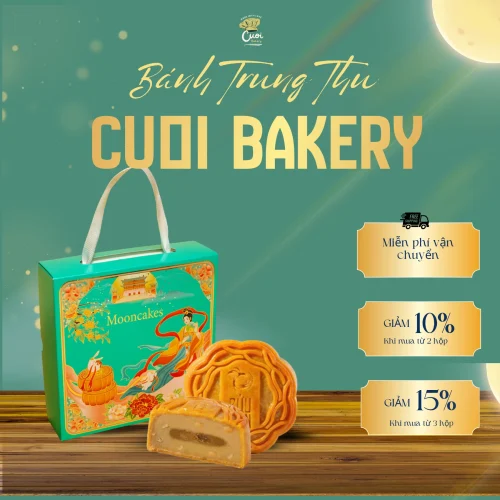 Bánh trung thu healthy vị hạt sen