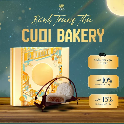 Bánh Trung Thu Dẻo nhân thập cẩm – Dẻo Mịn, Ngọt Thanh, Đậm Đà Hương Vị Đoàn Viên