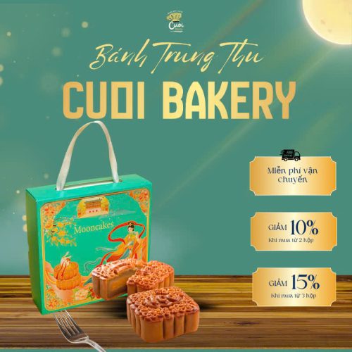 Bánh Nướng Khoai Mon Trứng Muối Truyền Thống