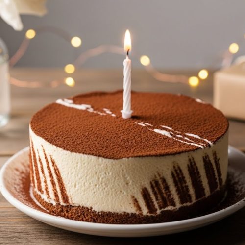 Bánh tiramisu Hà Nội đơn giản cho sinh nhật nhỏ