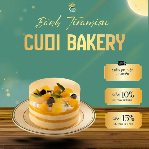 Bánh Tiramisu Xoài