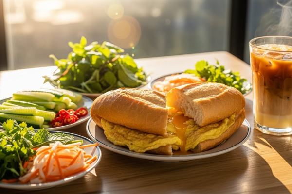 Ăn bánh mì có béo