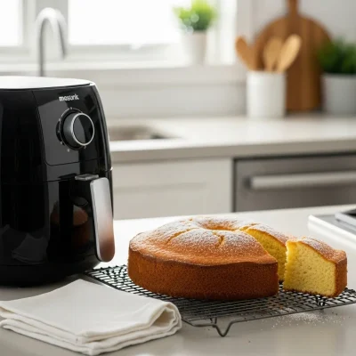 Cách làm bánh gato bằng nồi chiên không dầu tiện lợi tại nhà